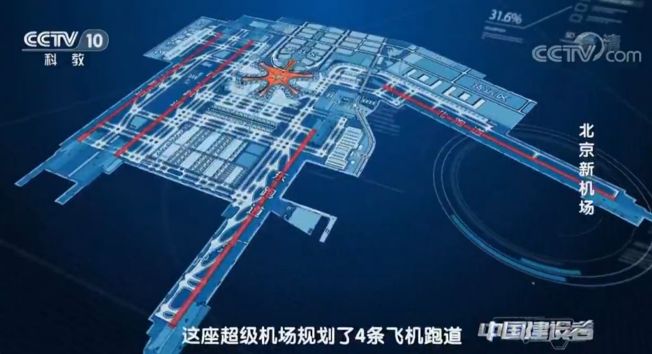 北京大兴国际机场开工建设的视频,北京大兴国际机场投运仪式