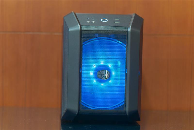 酷冷h100机箱,散热好的itx小主机