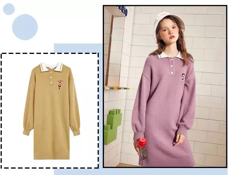 连衣裙女款爆款2022新款正品秋冬,好看秋冬的连衣裙推荐