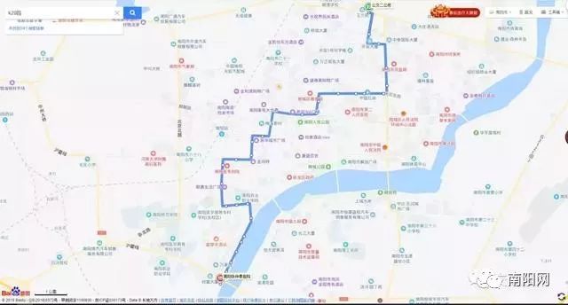 南阳公交4路线路图,南阳公交线路图高清