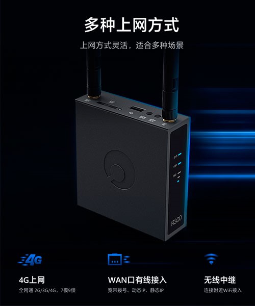蒲公英r300a路由器怎么设置上网,蒲公英4g工业路由器r300a