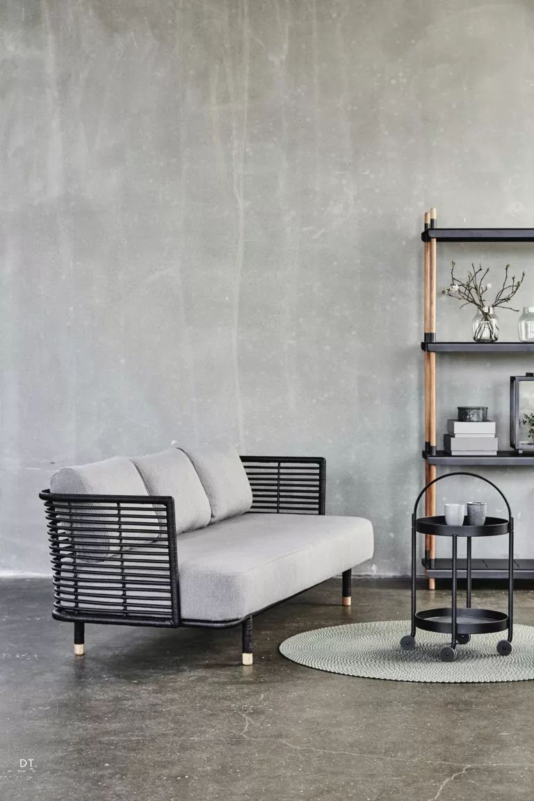 一面水泥墙惊艳了整个院子,水泥墙中式风格