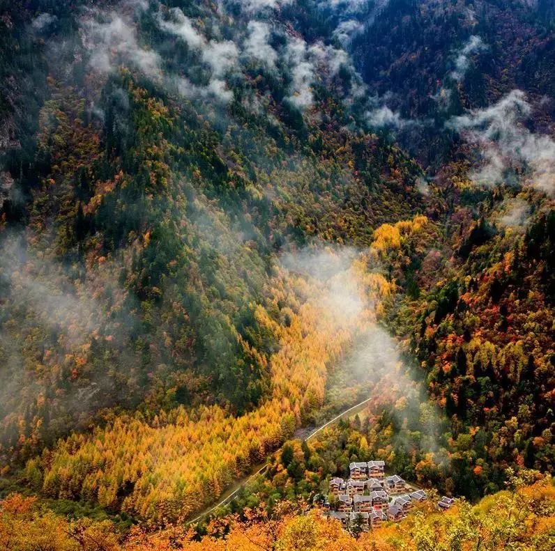 秋天的川西彩林,川西彩林最佳观赏地点