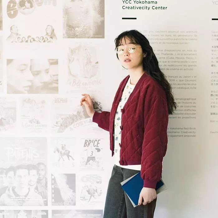 日杂少女改变风格,复古森女文艺优雅穿搭