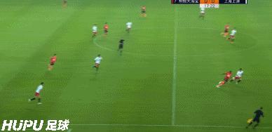 冯潇霆对石柯的评论,恒大上港石柯进球