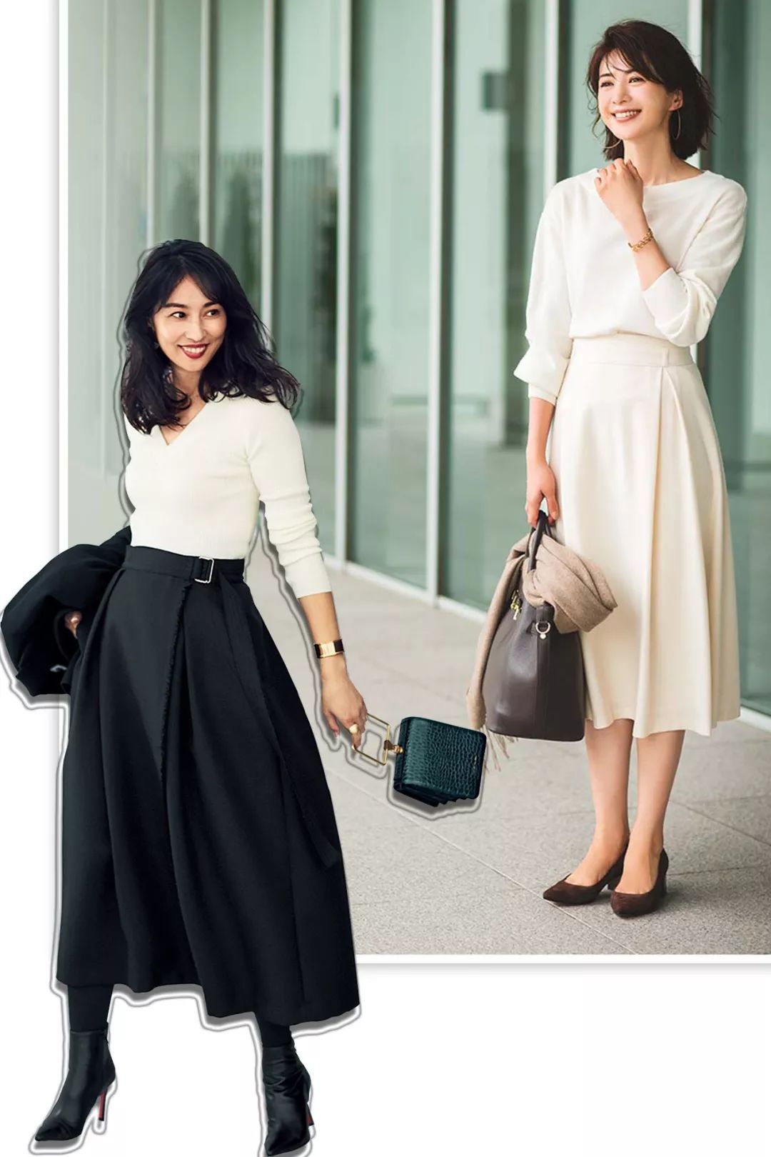 冬季外套里穿什么暖和又好看,冬天的时髦取决于外套里面穿什么