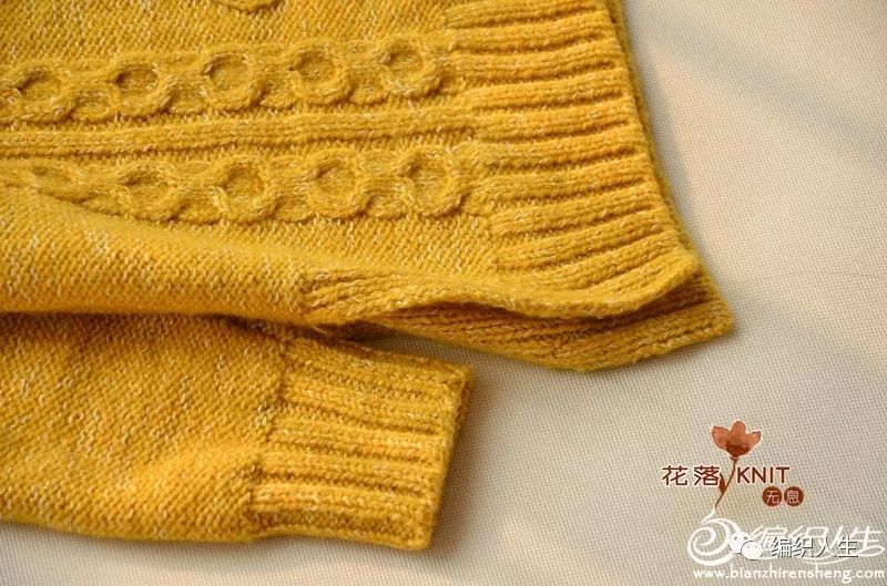 棒针麻花组合套头毛衣中长款教程,悠悠女士中长款套头衫棒针编织