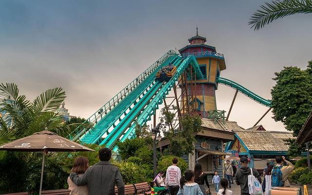 珠海长隆海洋王国海底夜宿,珠海长隆海洋王国鲸鲨馆海底区