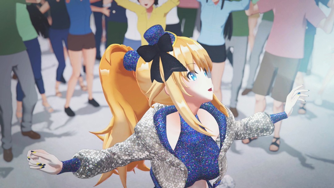 战斗之前，先证明一下自己的偶像身份-既能唱又能跳，真正的“虚拟偶像”目前可能独此一家