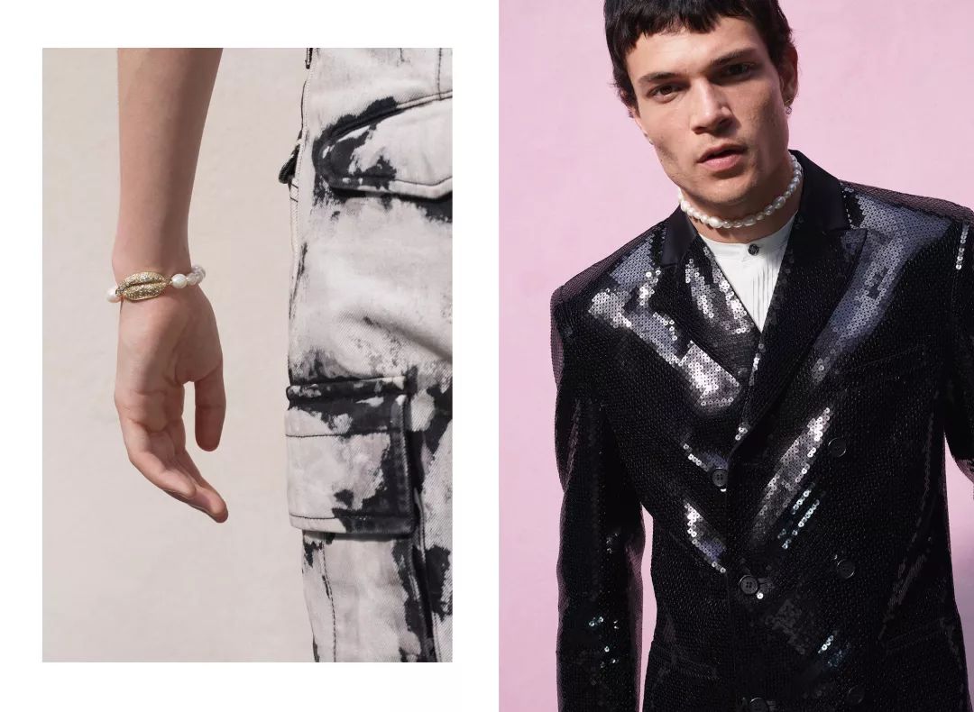 赶紧入手|一起做个戴珍珠项链的*男美**纸