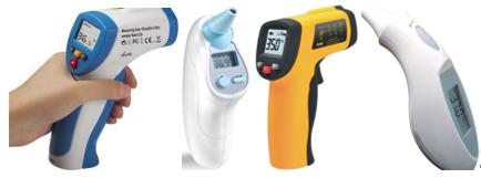 疫情期间红外测温仪,疫情防控中的非接触式红外测温仪