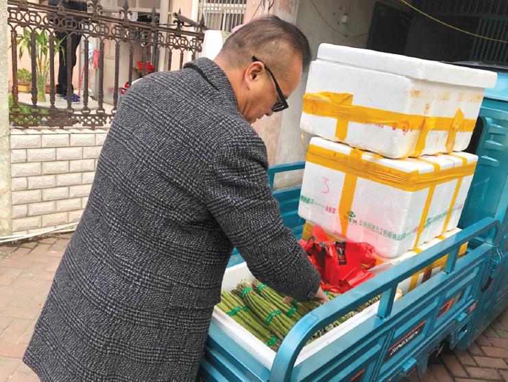 愁人！每天上千斤芦笋难卖掉需要购买请与他联系