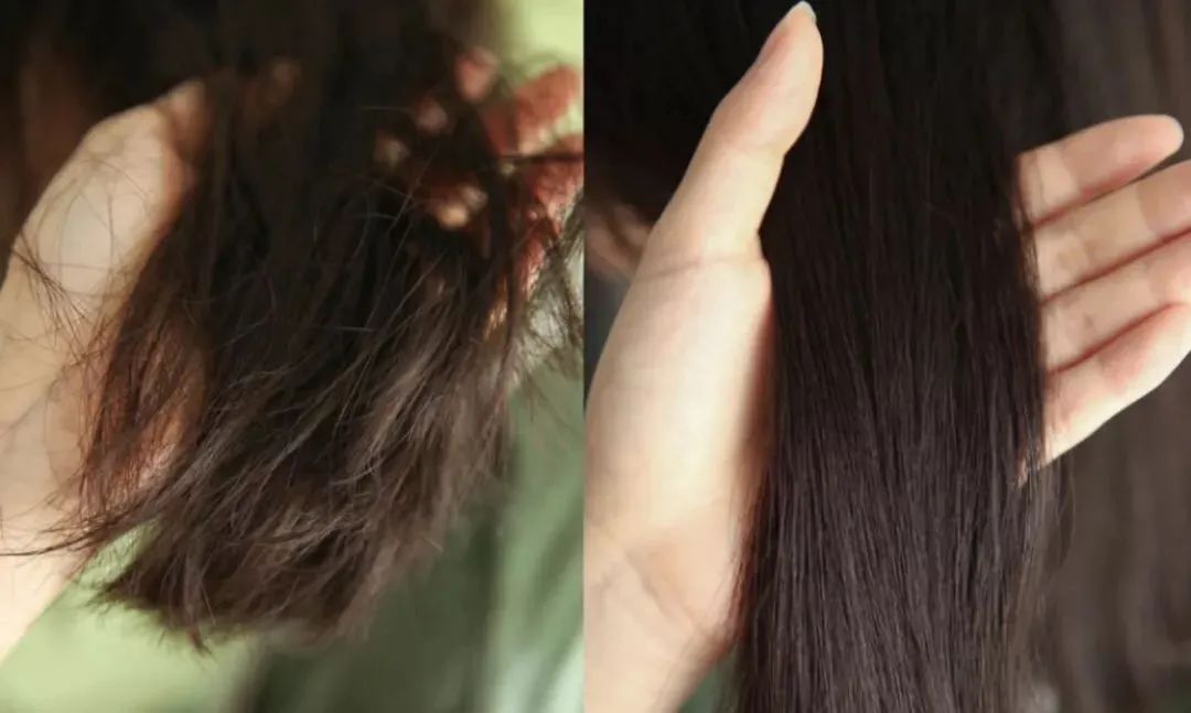 头发烫坏了干枯毛躁怎么梳好看,一梳到底干枯毛躁头发护理