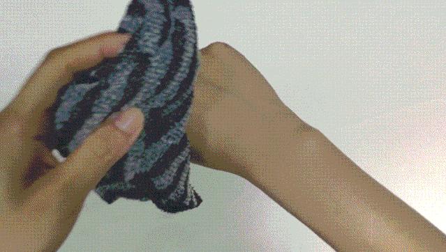 日式碳纤维洗澡巾,日系竹炭搓澡巾