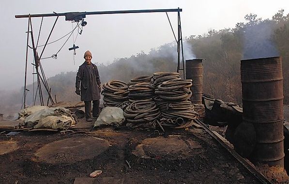 假柴油怎么炼制,假柴油制作过程