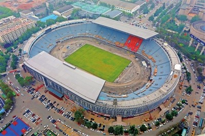 迎接十四运展示西安风采,十四运官方特许西安体育场