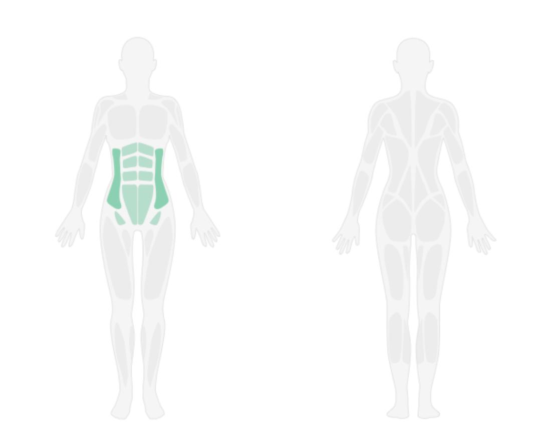 马甲线教程视频动作要领,腰腹肌训练马甲线要领