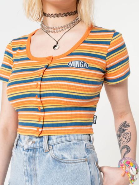 bm风穿搭短袖,bf风夏季短袖