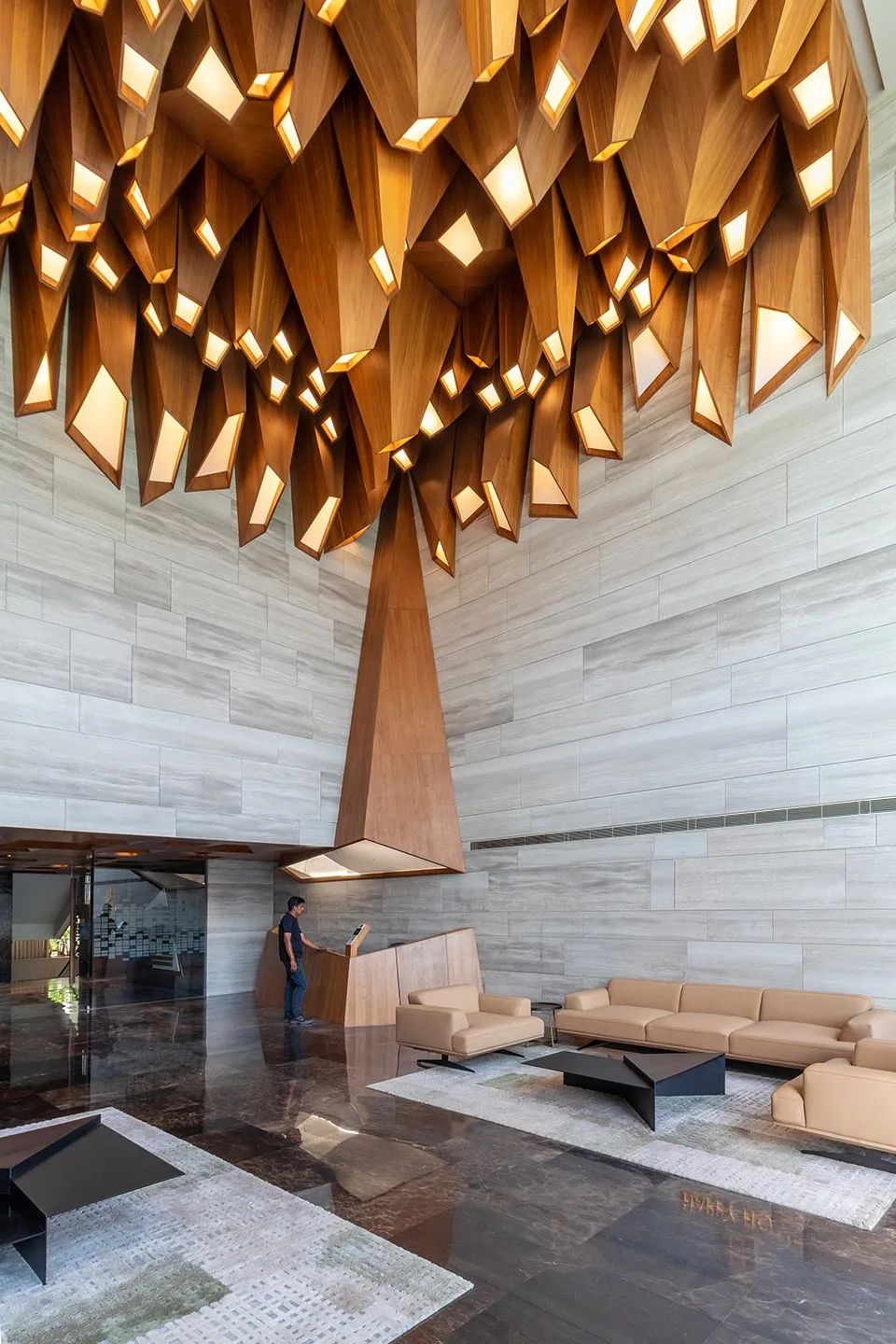 可持续的微环境-EXCELLENSEAA126公寓区/SanjayPuriArchitects