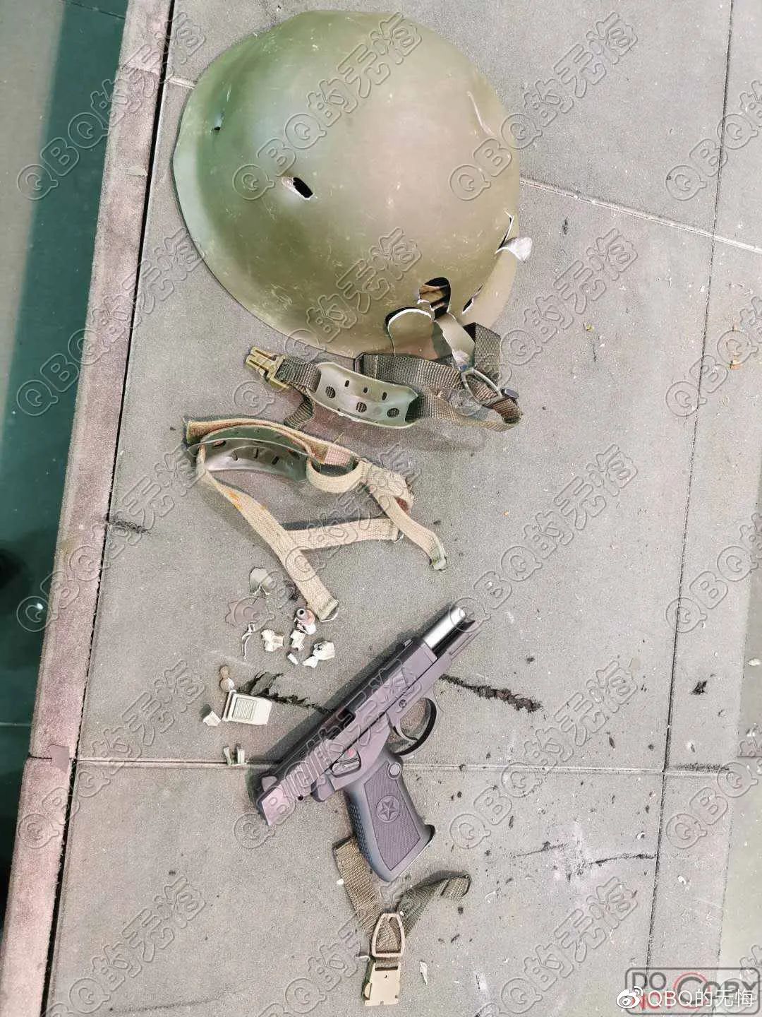 gk80钢盔现在还服役吗,80式钢盔实弹测试