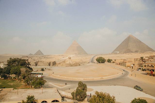 手绘埃及沙与海中的奇迹，我的流浪者之歌