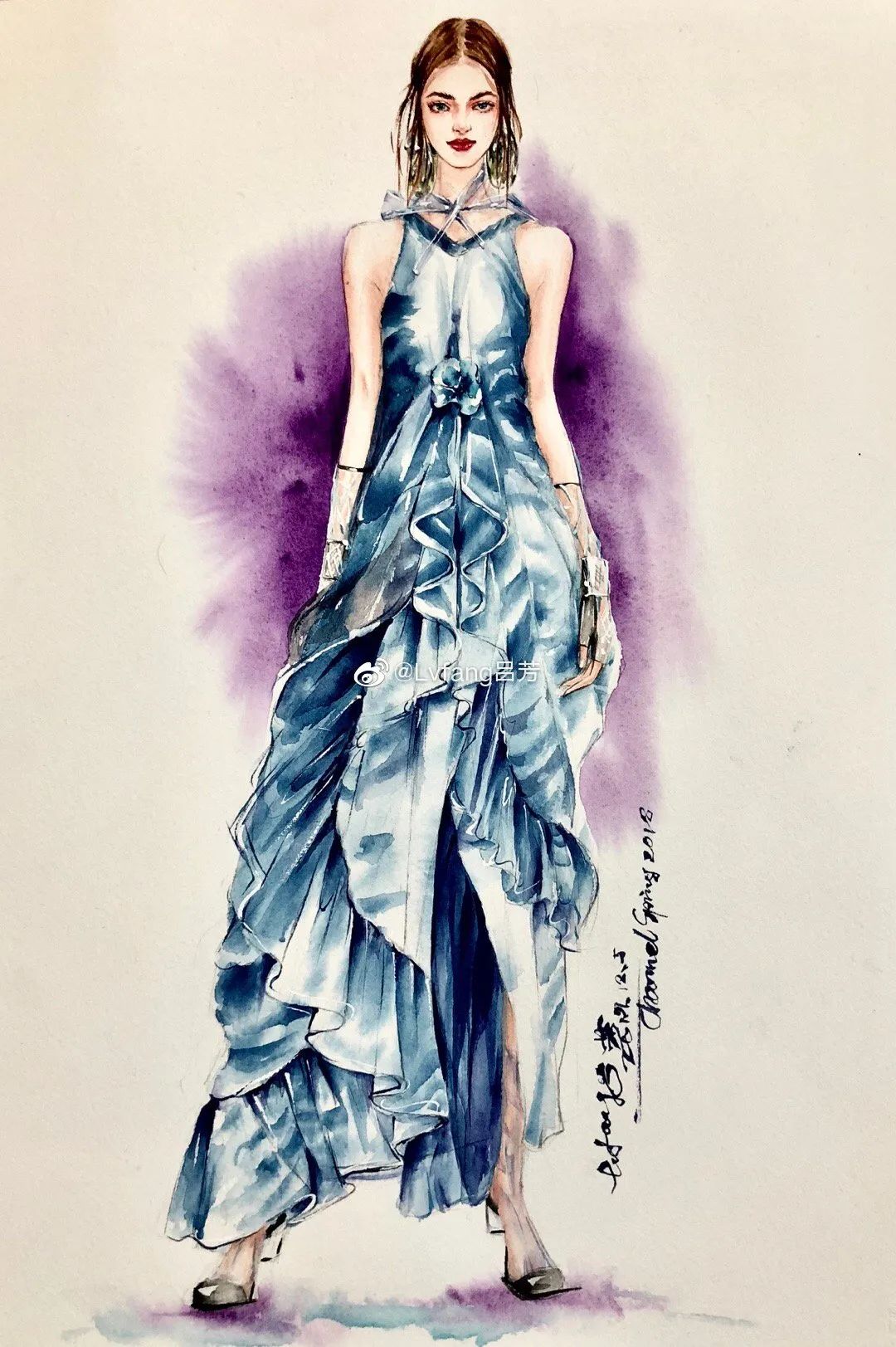 效果图一整套,效果图100平方