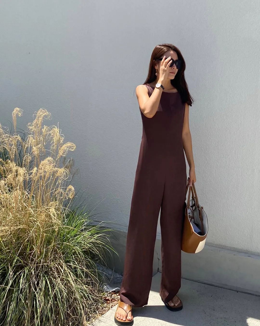 夏季简约风韩国ins穿搭博主高级感,韩国穿搭ins时尚博主冬