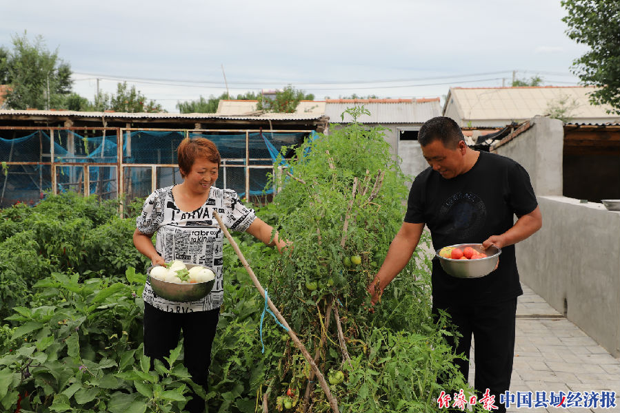 内蒙古开鲁县农村庭院,内蒙古开鲁县新建村