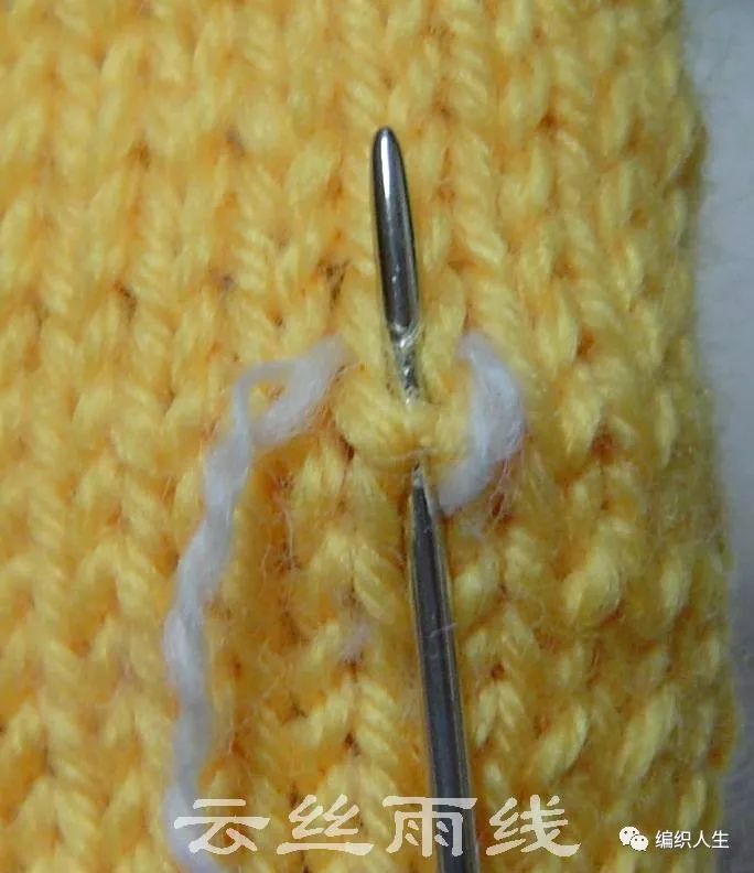 毛衣的正确绣法图解,毛衣绣字的正确方法