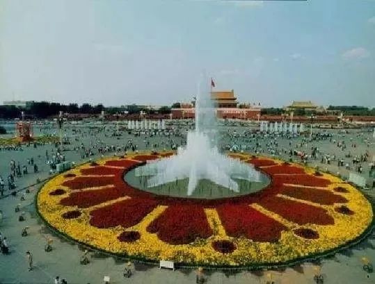 有一种美叫花园庭院,2021年国庆节天安门漂亮花坛图片