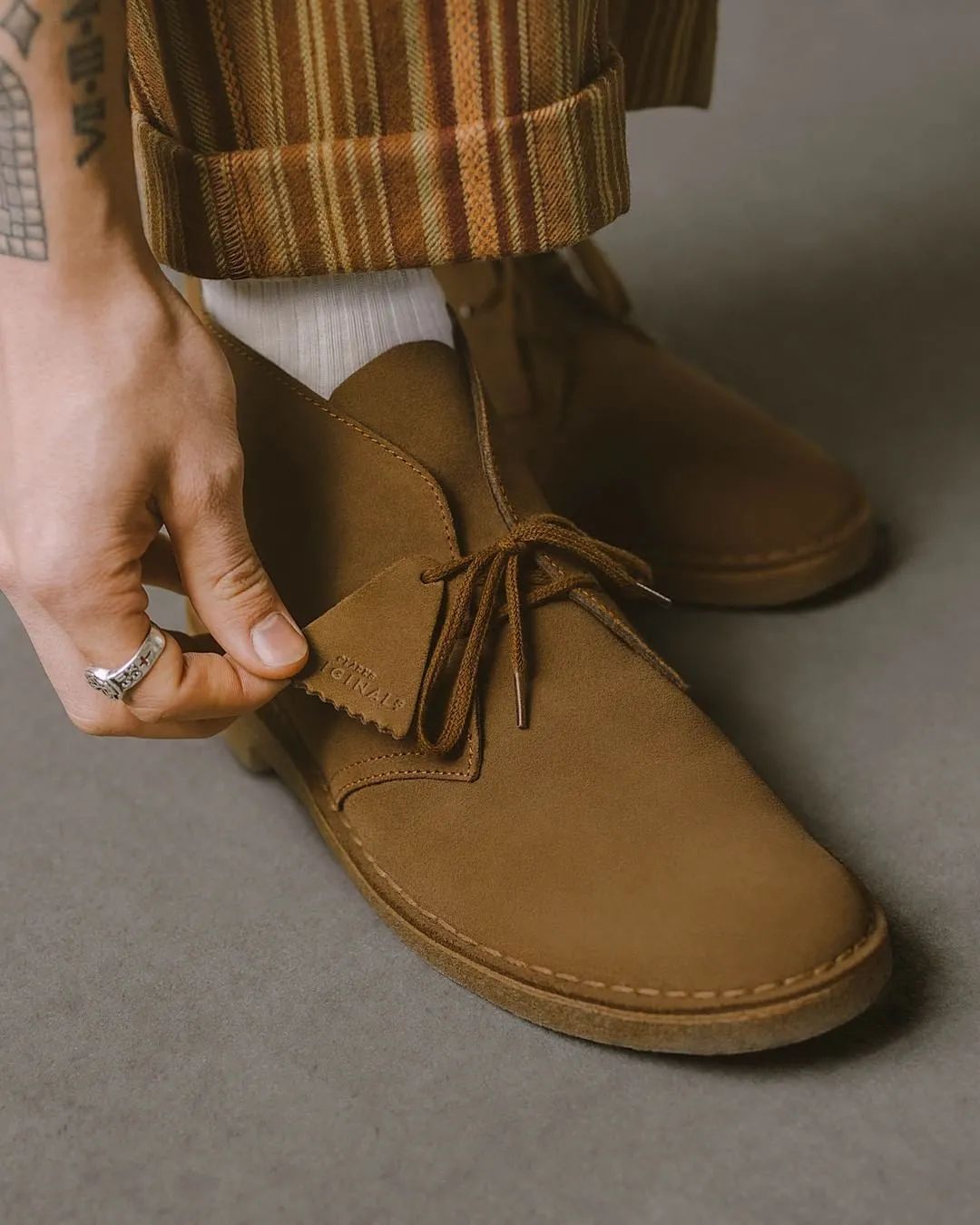 为什么沙漠靴都是黄色的,四代沙漠靴