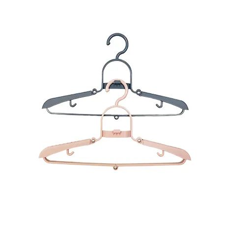 多功能可伸缩折叠衣架省空间,又方便又省空间的折叠衣架