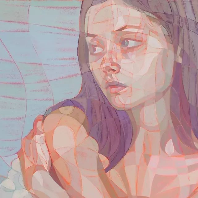 色彩斑斓彩铅画,色彩斑斓的彩铅画超级的美