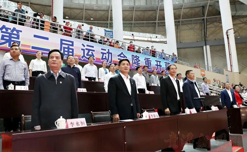 广西贵港市举办全区运动会,广西贵港运动会开幕式贵港代表团