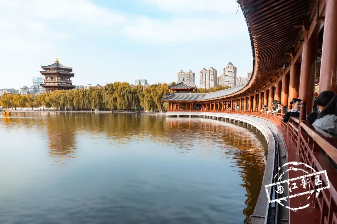 曲江秋天风景,曲江的秋色