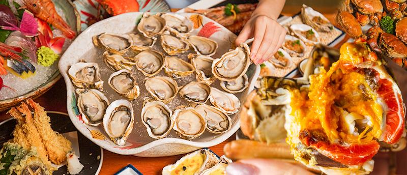淡水蟹生蚝自助南京,大闸蟹鳗鱼生蚝自助