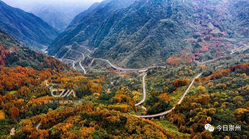 初秋彩林成都周边秘境,成都附近彩林秘境