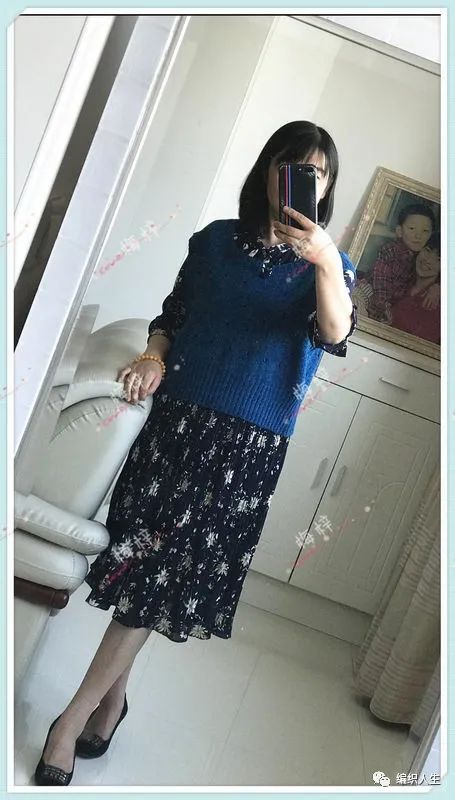 宽松棒针女式背心款式图解,男士棒针背心花样大全图解