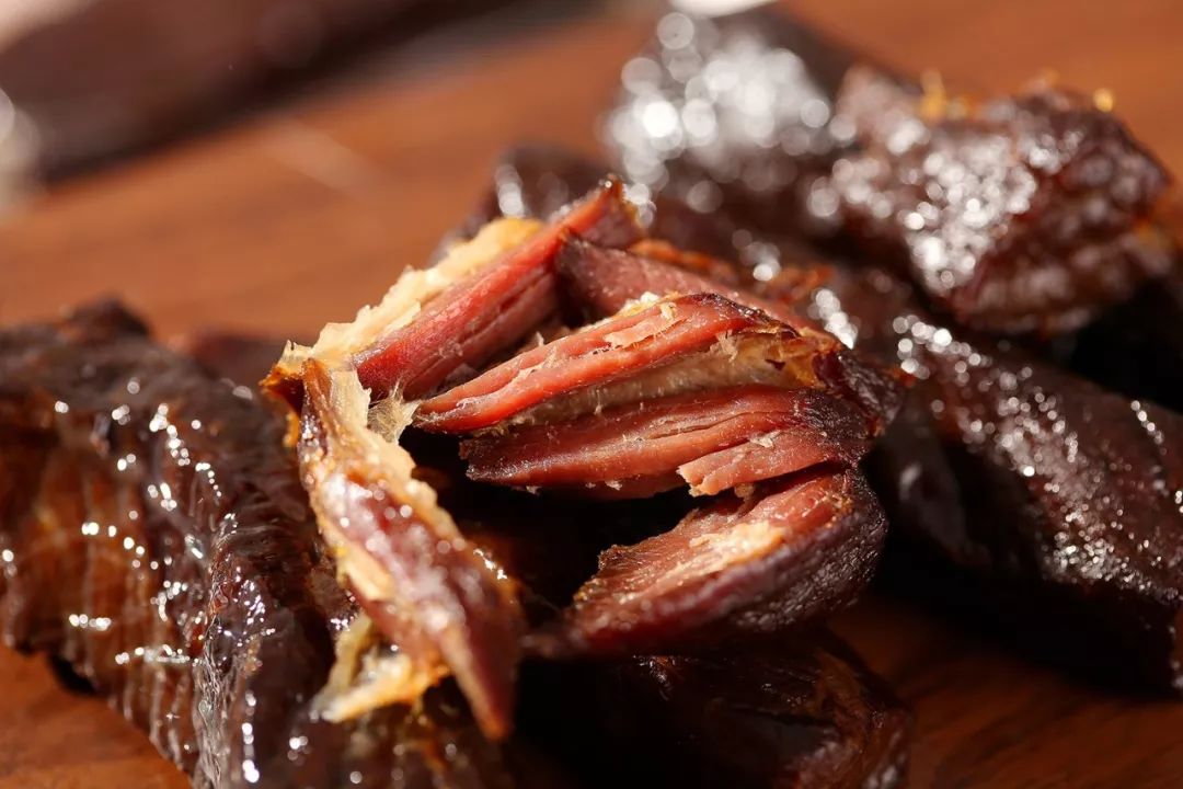 香嫩手撕牛肉,手撕五香牛肉干超级好吃