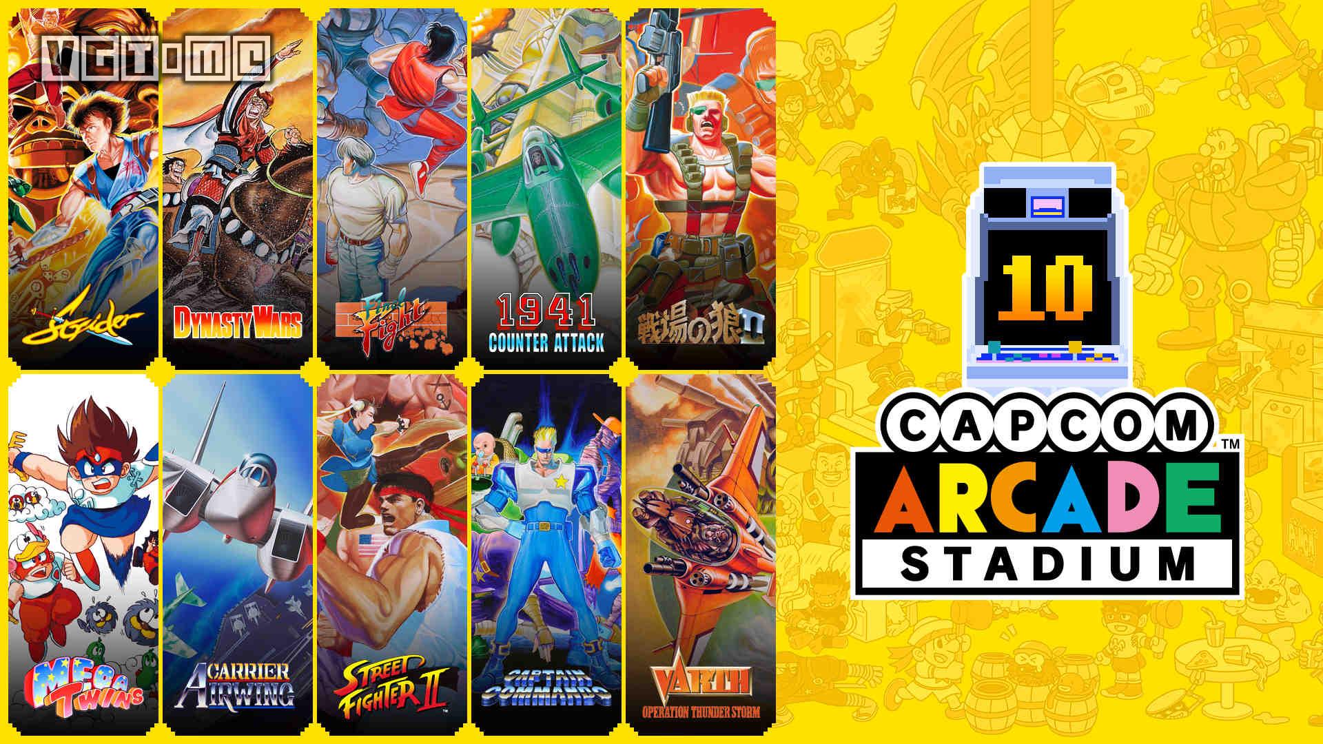 capcom街机游戏大全第一弹,switch上capcom街机合集有打折么