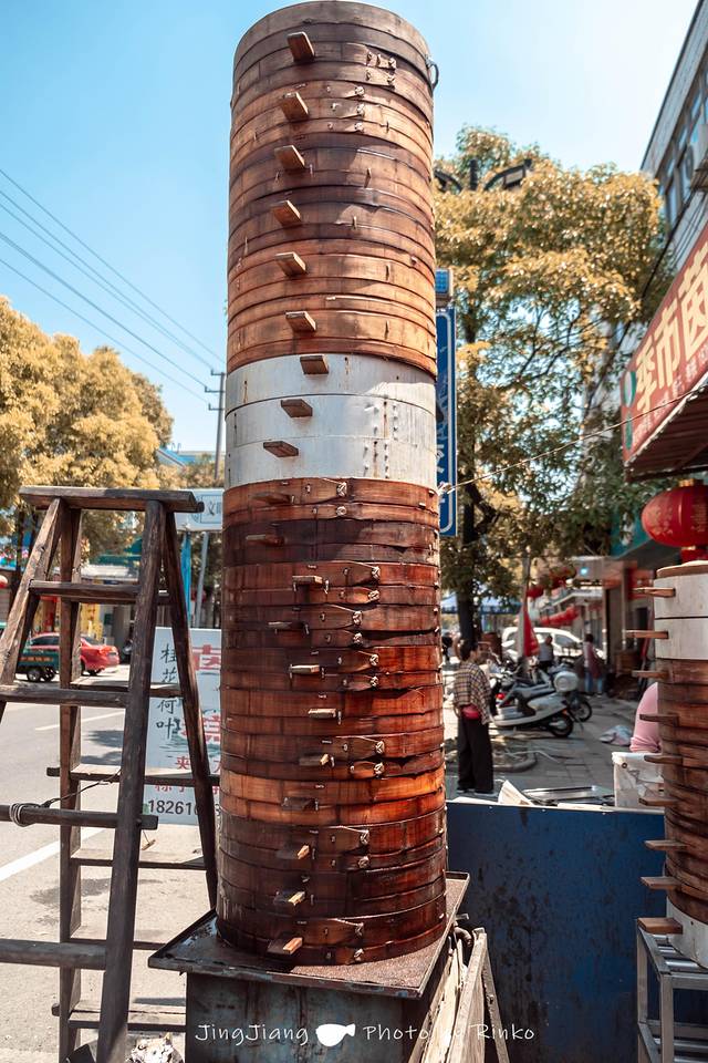 寻味泰州美食绘画,手绘靖江