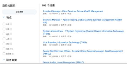 多家在港中资券商加紧招兵买马，海通国际多达97个岗位，资管与财富管理职位最多，透过招聘可见业务排兵布阵