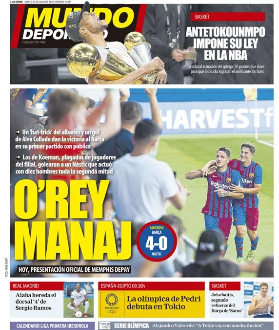 皇马今日头版,今日西甲皇马直播录像回放