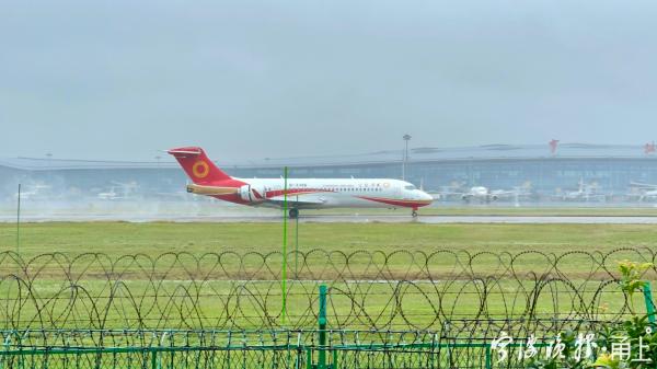 宁波飞机场国内出发航站楼,宁波机场飞机起飞全过程