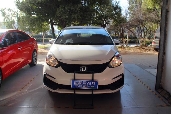 四代飞度车灯升级案例,2018款本田飞度灯光