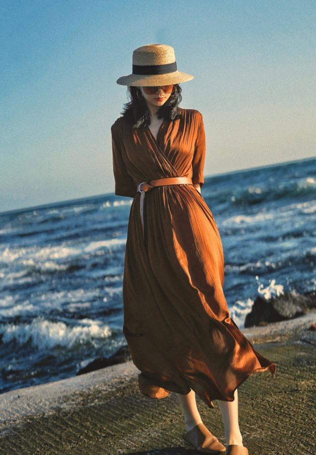 三木冬日示范减龄会穿女人有范儿,初春三木穿什么衣服好看