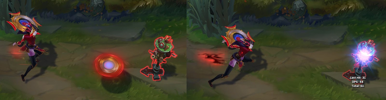 腥红之月是滑板鞋强还是轮子妈强,lol腥红之月轮子妈