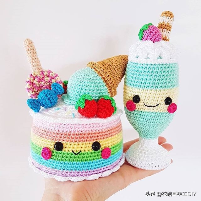 毛线编织少女视频教程,少女心满满的毛线手工制作