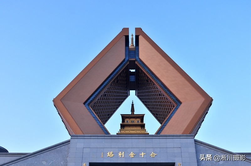 中国第一圣地法门寺,法门寺大慈恩寺