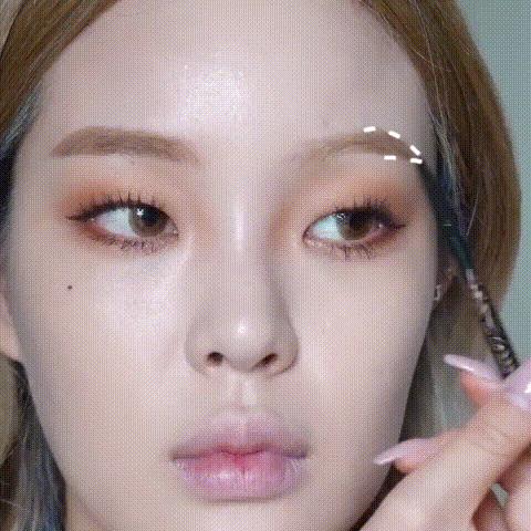 五种常见眉形的画法,画眉毛教程新手自然眉形画法